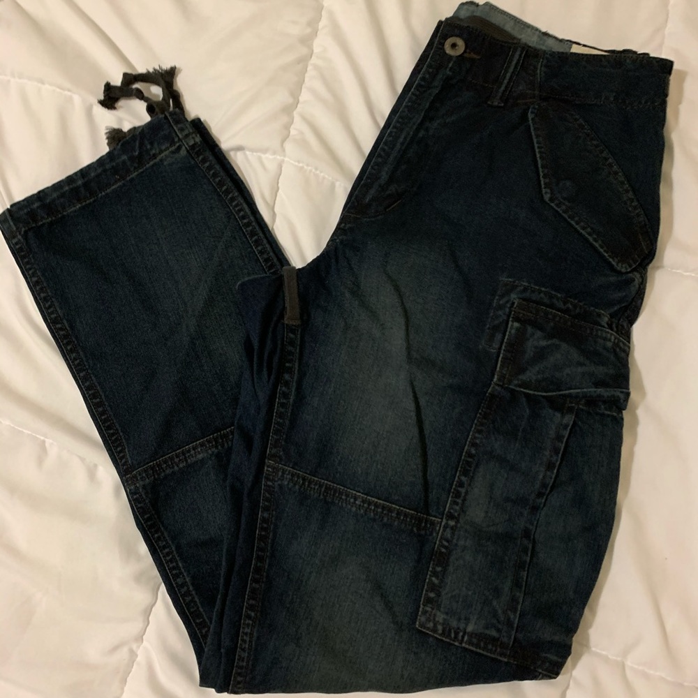Ralph Lauren slim fit denim cargo pants